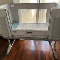 Lettino next2me forever ash grey gross - Chicco