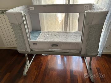 Lettino next2me forever ash grey gross - Chicco