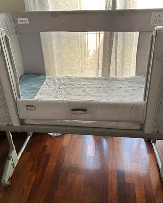 Lettino next2me forever ash grey gross - Chicco
