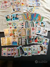 Lotto più di 60 figurine panini anni 80, dal discr