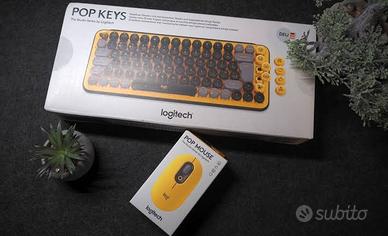 Logitech Pop Keys Tastiera e Mouse kit