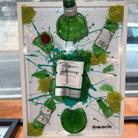 quadro moderno 3d gin tanqueray 