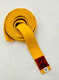 Cintura gialla 260 Karate Judo arti marziali 