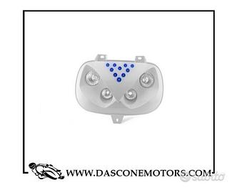 Faro alogeno + led booster spirit 1988 2003 bianca