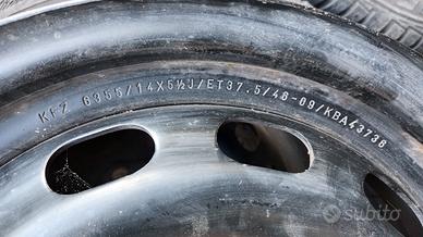 Cerchioni KROMAG in ferro 5 1/2 J x 14