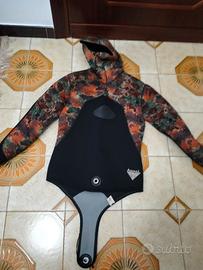 Asoral giacca mimetica 7mm + completo Seac 3,5mm