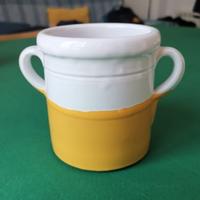 Tazza "capasa" ceramica artigianale h. 12 d. 10 cm