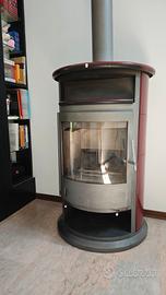 Stufa a legna Bordeaux. ROMOTOP / SIDEROS FOCO 120