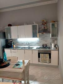 Cucina 2.50 bianca laccata