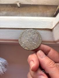 Tallero maria teres 1780 argento 835% 28