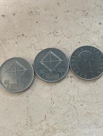 Moneta da L 100 Guglielmo Marconi