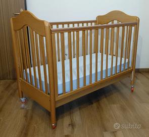 Lettino con sponde per bambini