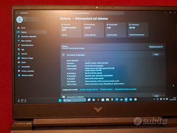 laptop da gaming+3 mesi di pass xbox gratis+base