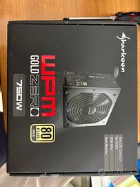 Sharkoon WPM Gold Zero 750W, 80 Plus Gold