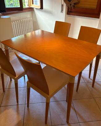 Tavolo e sedie Kartell