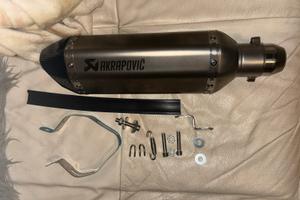 TERMINALE MOTO SCARICO replica AKRAPOVIC