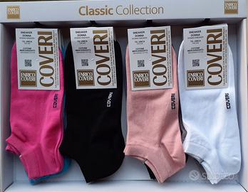 4 Paia Calzini Enrico Coveri Pariscarpa Donna