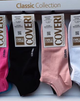 4 Paia Calzini Enrico Coveri Pariscarpa Donna