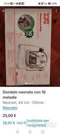 Dondolo neonato con  10 melodie