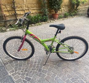 Bicicletta Hador - unisex (verde e fucsia)