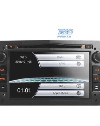 NAVIGATORE RADIO 7" PER OPEL COLORE NERO SCURO US