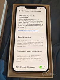 iPhone 13 128gb bianco tutto originale 