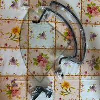 Mensola Angolare a Parete in Vetro Temperato