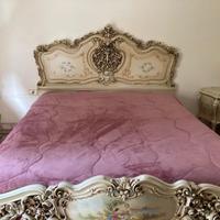 Letto e Armadio 6 ante - Puro Legno Stile Barocco