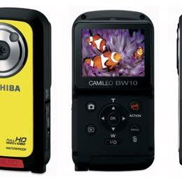 Toshiba camileo bw10 videocamera subacquea