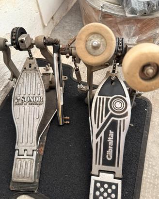 Doppio Pedale per Batteria