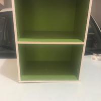 mensola 2 ripiani, con ganci