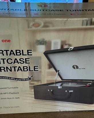 Giradischi portatile 1 by one