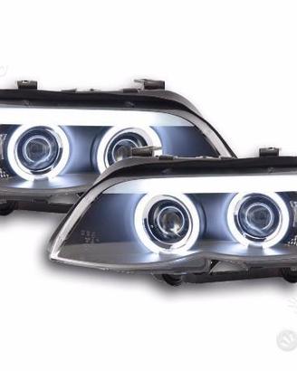 Fari Xenon BMW X5 E53 Anteriori LED Angel Eyes