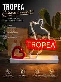 Portafoto LED "Tropea" – Calabria 3D