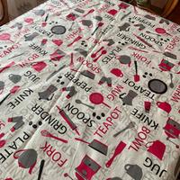 Tovaglia plastificata per tavolo tondo