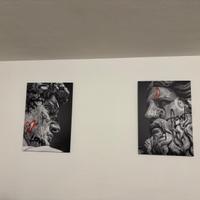 Quadri su tela David+Zeus-80x100 cm