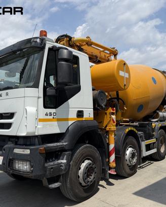 Iveco Trakker 450 Betonpompa 24 metri 4 assi 2008