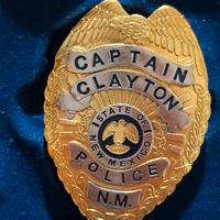 Distintivo Polizia stato del New Mexico