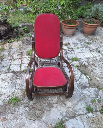sedia a dondolo 