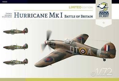 Aereo Kit Hawker Hurricane Mk.I Arma Hobby 1/72