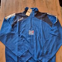 Felpa sport Asics Firenze Marathon XL nuova, zip