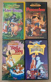 4 Videocassette VHS  Walt Disney