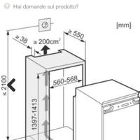 Frigorifero MIELE da incasso