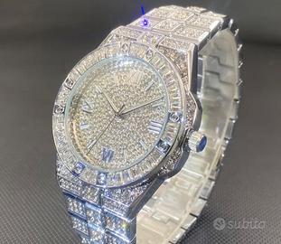 Orologio brillantinato