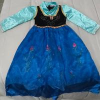 Vestito carnevale originale Anna di Frozen 120cm