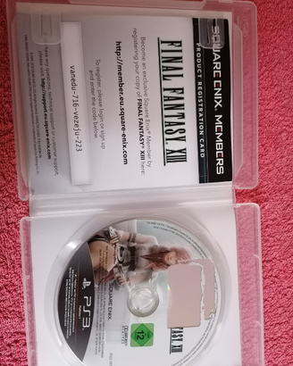 Final fantasy XIII ps3