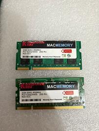 SoDimm IMac 4+2Gb tot 6Gb
