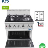 Cucina 4 fuochi