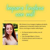 Lezioni di lingua madre inglese