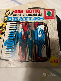 33 giri Gigi Botto suona canzoni dei beatles